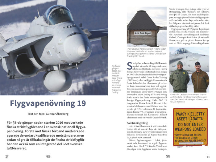 Flygvapenövning 19, F21 – Gunnar Åkerberg